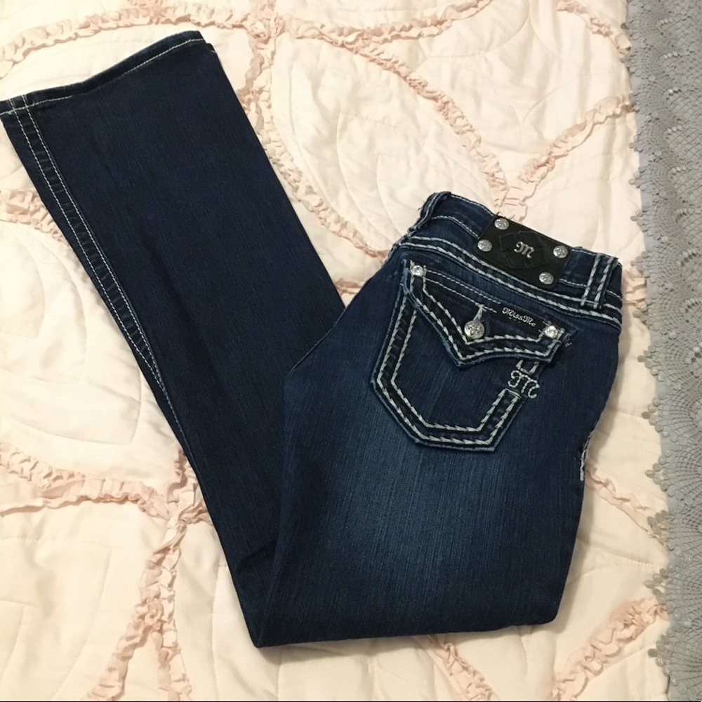 🌵HP⭐️Miss Me Signature Boot Jeans Size 28